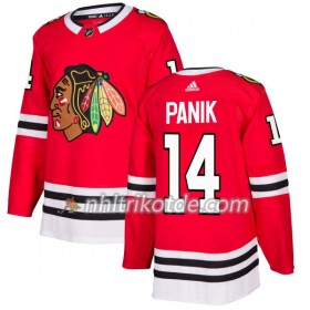 Chicago Blackhawks Trikot Richard Panik 14 Adidas 2017-2018 Rot Authentic - Herren